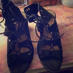 Sandals with a little heal